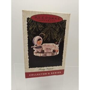 Hallmark Keepsake Christmas Ornament 1996 Frosty Friends 17th In Series (424)